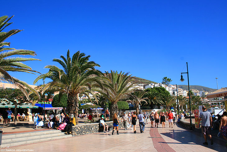 Promenade von Playa de las Vistas