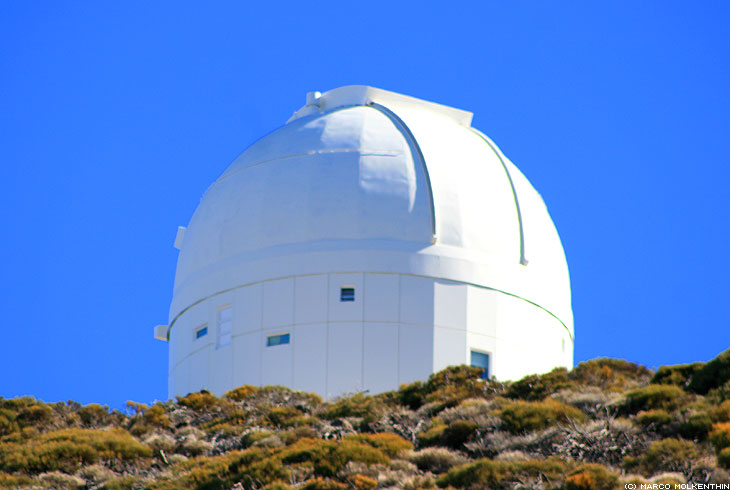 ESA Optical Ground Station auf Teneriffa